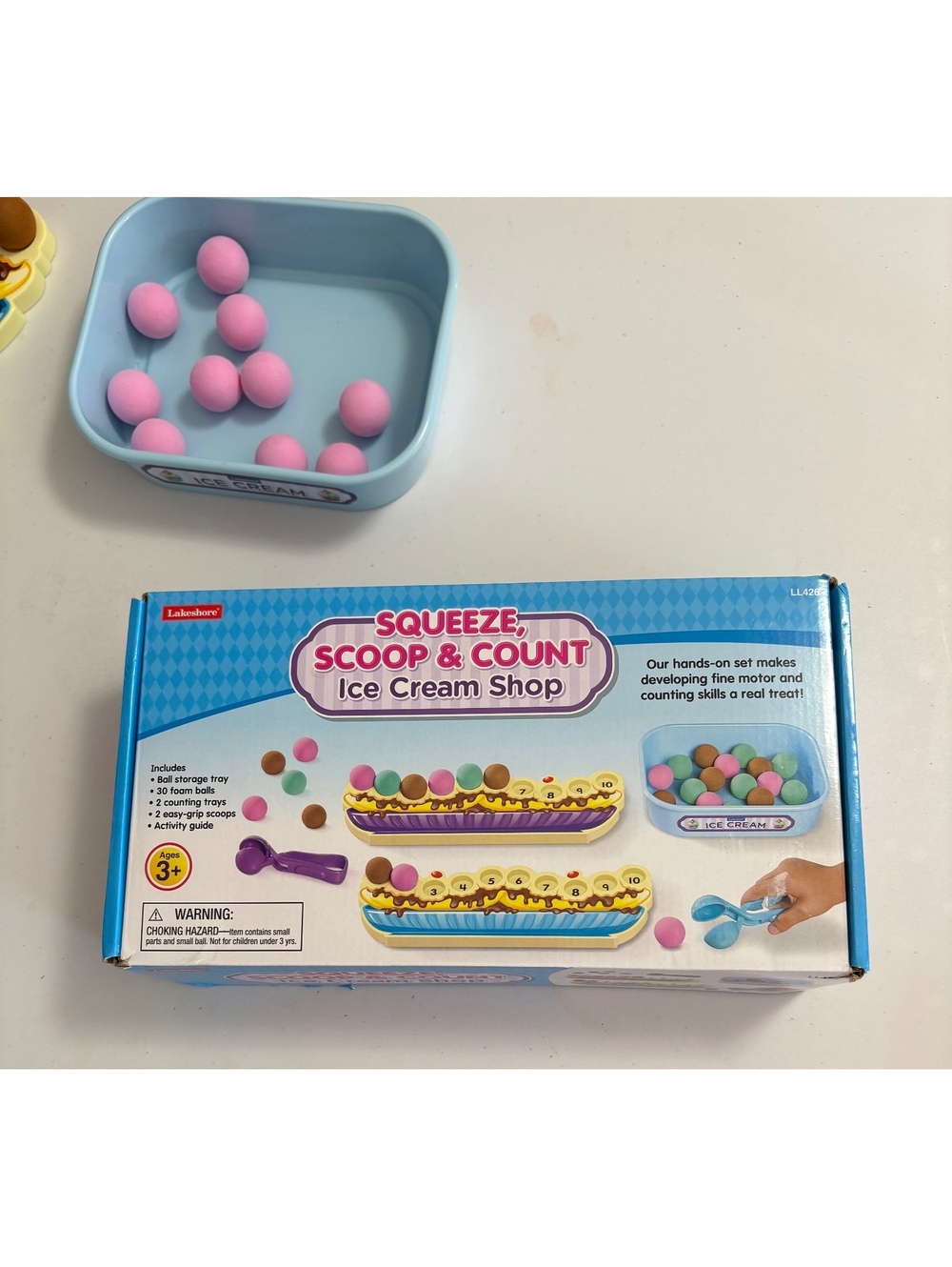 Squeeze, scoop and count - lakeshore